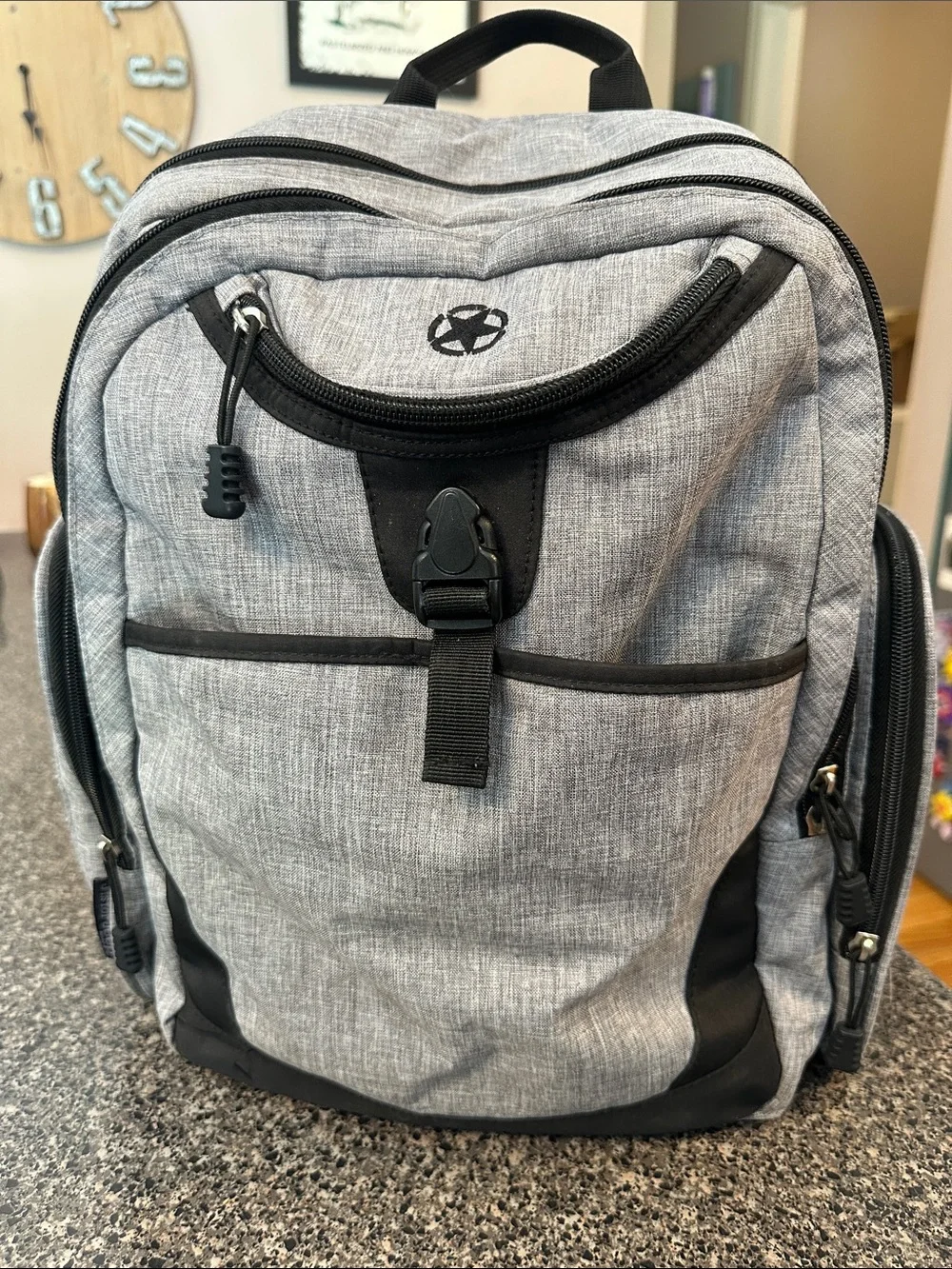 Jeep Diaper Bag Grey Backpack